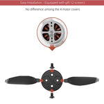 4 PCS Tampa de Proteção Metálica para Motor Sunnylife para DJI Mini 2
