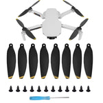 8 PCS/Conjunto Hélices de Asa de Libertação Rápida de Baixo Ruído Sunnylife 4726F para DJI Mini 2, Para DJI Mini 2 Prateado, Para DJI Mini 2 Dourado