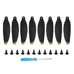 8 PCS/Conjunto Hélices de Asa de Libertação Rápida de Baixo Ruído Sunnylife 4726F para DJI Mini 2, Para DJI Mini 2 Prateado, Para DJI Mini 2 Dourado