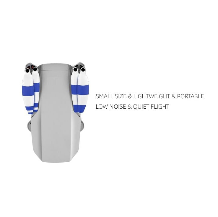 8 PCS/Conjunto Hélices de Asa de Libertação Rápida de Baixo Ruído Sunnylife 4726F para DJI Mini 2, Para DJI Mini 2 Prateado, Para DJI Mini 2 Dourado