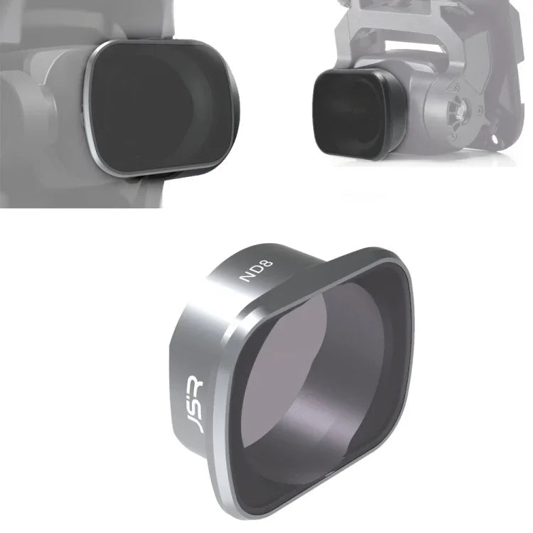 Filtro de Lente ND8 JSR KS para DJI FPV, Estrutura em Liga de Alumínio, ND8