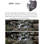 Filtro de Lente JSR KS ND32PL para DJI FPV, Moldura em Liga de Alumínio, ND32PL