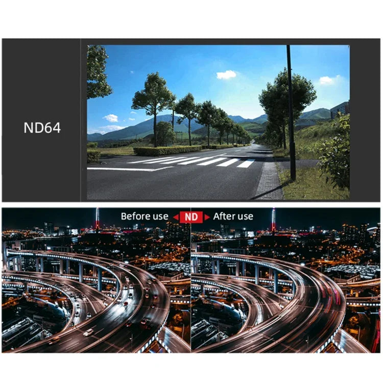 Filtro de Lente JSR KS ND4 para DJI Air 2S, Estrutura de Alumínio, ND4