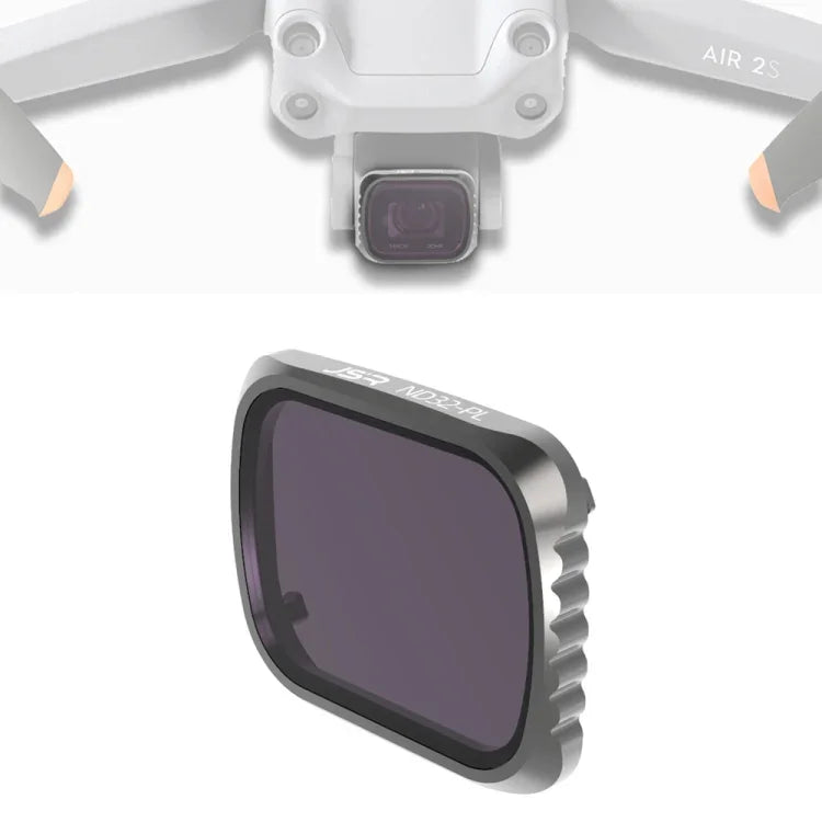 Filtro de Lente JSR KS ND32PL para DJI Air 2S, Estrutura de Alumínio, ND32PL