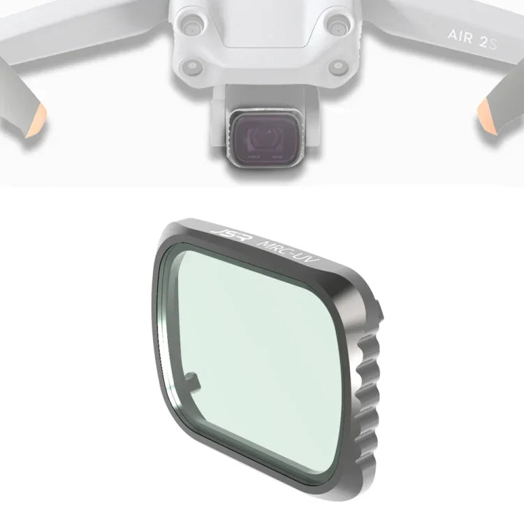Filtro de Lente JSR KS MCUV para DJI Air 2S, Estrutura de Alumínio, MCUV
