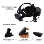 FPV-TDDCH-CQT Suporte Clipe de Carregamento de Bateria para DJI FPV Goggles V2, Suporte de Bateria