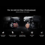 PGYTECH P-16B-065 Filtro de Lente VND Variável (6-9 Paragens) para DJI Air 2S, Filtro VND (6-9 Paragens)