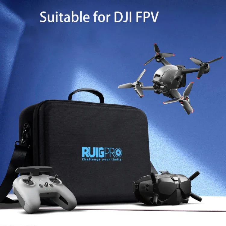 RUIGPRO Mala de Transporte Portátil de Ombro Único para DJI FPV, Para DJI FPV