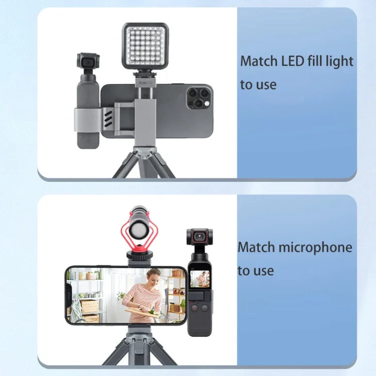 RUIGPRO Suporte de Fixação para Smartphone 1/4 polegadas para DJI OSMO Pocket / Pocket 2