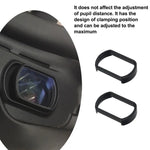 RCSTQ 2 Peças Lentes para Óculos de Miopia 200 Graus Correção Visual Lentes Asféricas para DJI FPV Goggles V2, 200 Graus