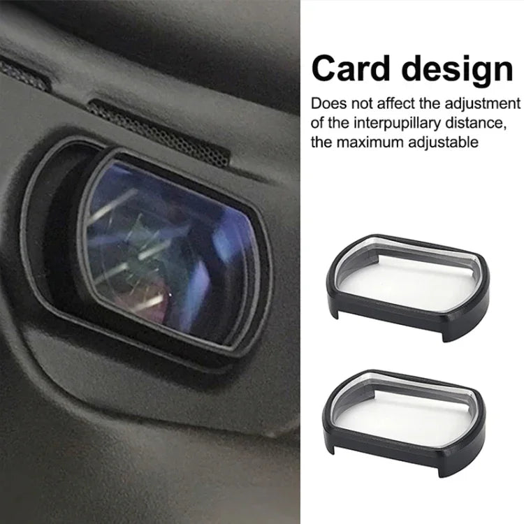 RCSTQ 2 Peças Lentes para Óculos de Miopia 350 Graus Correção Visual Lentes Asféricas para DJI FPV Goggles V2, 350 Graus