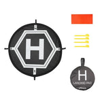 Tapete de Estacionamento Portátil Redondo RCGEEK 55cm Dobrável para DJI Mavic Mini / Air 2S / FPV, Redondo 55cm
