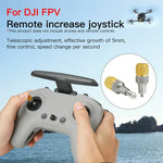 Joystick Retrátil Bicolor para Polegar RCSTQ para Comando Remoto do Drone DJI FPV Combo, Para DJI FPV Bicolor