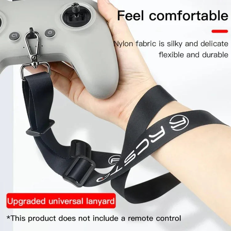 Correia de Pescoço RCSTQ Grossa Anti-perda e Anti-queda para Comando Remoto DJI FPV, Grossa
