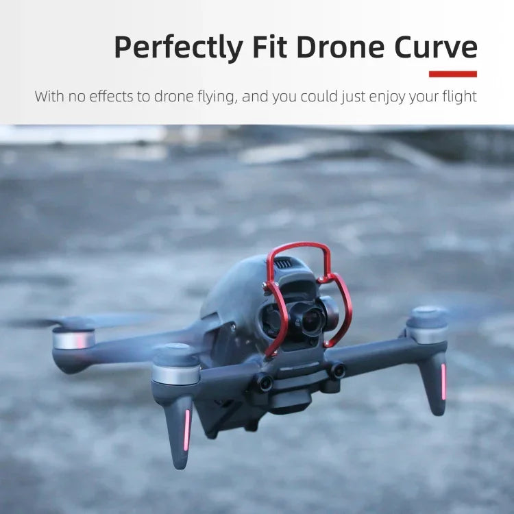 Sunnylife FV-Q9353 Protetor amortecedor anti-colisão em liga de alumínio para gimbal DJI FPV, FV-Q9353