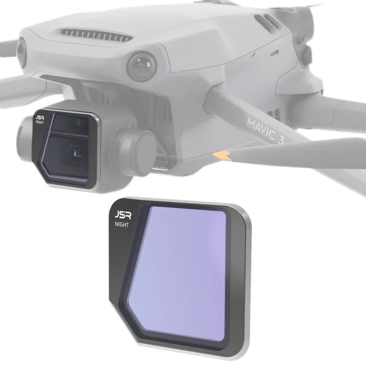Filtro de lente JSR para redução de poluição luminosa noturna para drone DJI Mavic 3, NIGHT