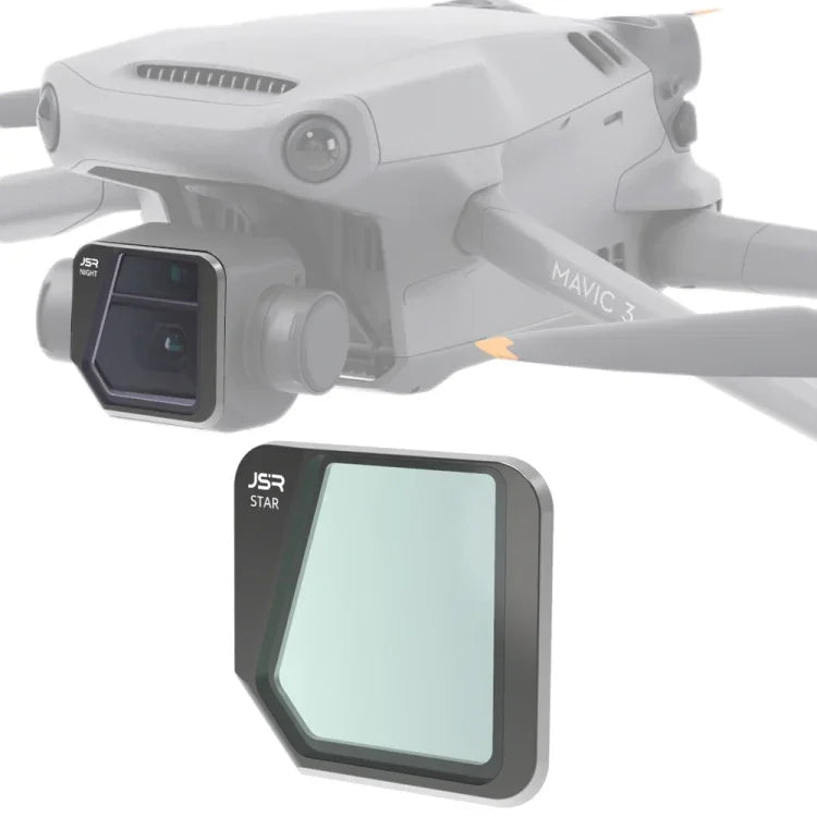 Filtro de lente JSR com efeito estrela para drone DJI Mavic 3, Efeito estrela