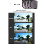 Filtro de Lente JSR Drone 8 em 1 MCUV+CPL+ND16+32+64+1000+STAR+NIGHT para DJI Mavic 3, MCUV+CPL+ND16+32+64+1000+STAR+NIGHT