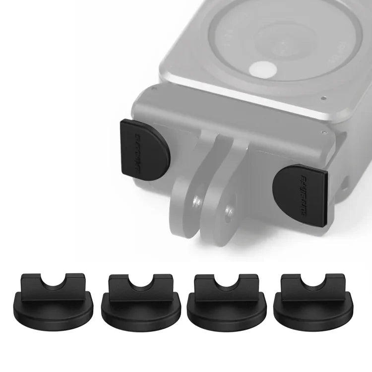 Sunnylife DC339 4 Unidades de Tampão Anti-queda em Silicone para DJI Action 2