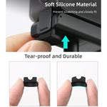 Sunnylife DC339 4 Unidades de Tampão Anti-queda em Silicone para DJI Action 2