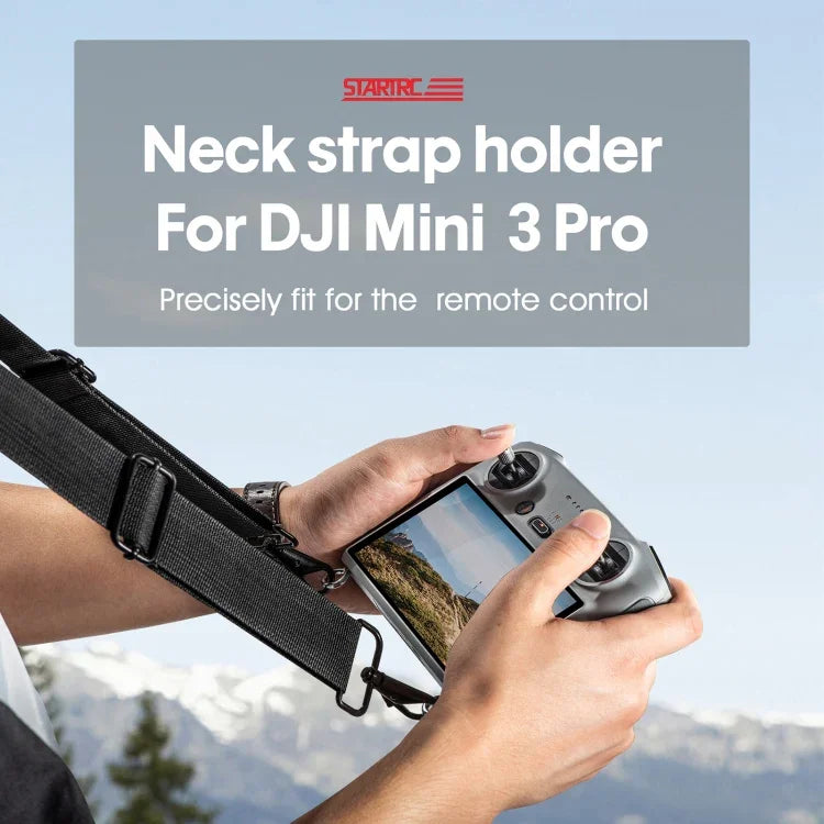 Cordão de Pescoço STARTRC com Espuma Impermeável Anti-perda e Anti-queda para Comando Remoto DJI Mini 3 Pro