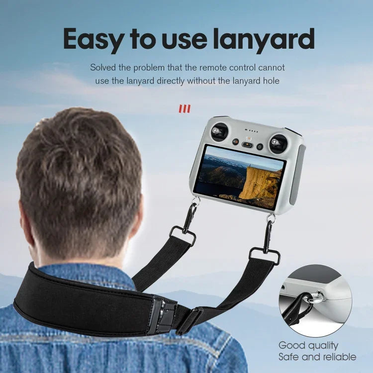 Cordão de Pescoço STARTRC com Espuma Impermeável Anti-perda e Anti-queda para Comando Remoto DJI Mini 3 Pro