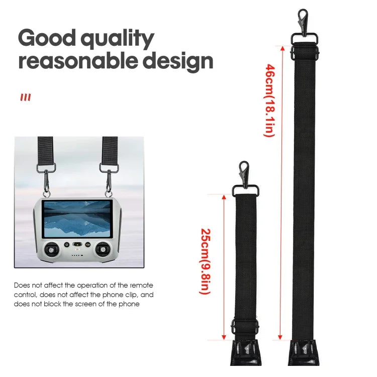 Cordão de Pescoço STARTRC com Espuma Impermeável Anti-perda e Anti-queda para Comando Remoto DJI Mini 3 Pro