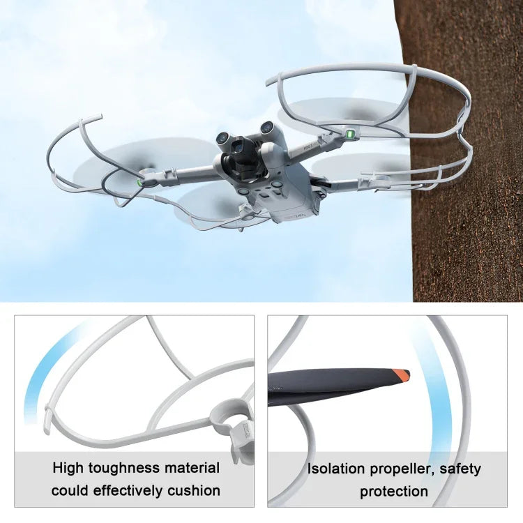 Proteção para Hélices de Drone STARTRC Anel Anti-colisão para DJI Mini 3 Pro, Para DJI Mini 3 Pro