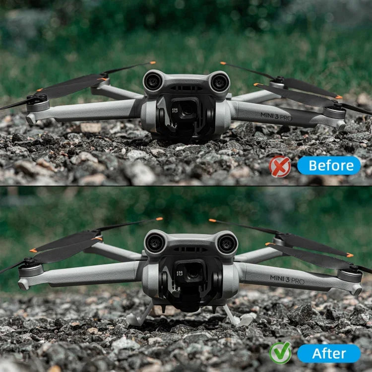 Suporte de Treino Dobrável STARTRC para Trem de Pouso Elevado Anti-queda e Anti-sujeira para DJI Mini 3 Pro, Para DJI Mini 3 Pro