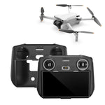 Capa de Silicone STARTRC Anti-impacto e Anti-riscos para Comando Remoto DJI Mini 3 Pro, Para Comando Remoto DJI Mini 3 Pro (Cinza), Para Comando Remoto DJI Mini 3 Pro (Preto)