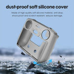 Capa de Silicone STARTRC Anti-impacto e Anti-riscos para Comando Remoto DJI Mini 3 Pro, Para Comando Remoto DJI Mini 3 Pro (Cinza), Para Comando Remoto DJI Mini 3 Pro (Preto)