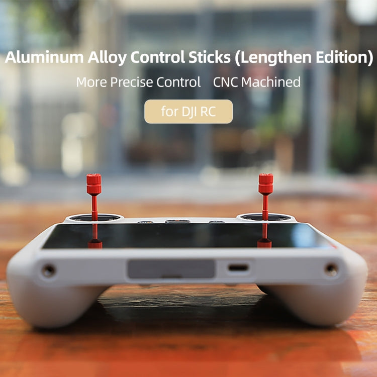 Sunnylife Joystick de Extensão com Controlo Remoto para DJI Mini 3 Pro RC, Sunnylife MM3-YG460 Vermelho, Sunnylife MM3-YG460 Titânio, Sunnylife MM3-YG460 Dourado