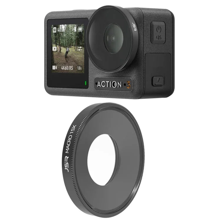 Filtro de Lente Macro 15X JSR para DJI Osmo Action 3, 15X Macro