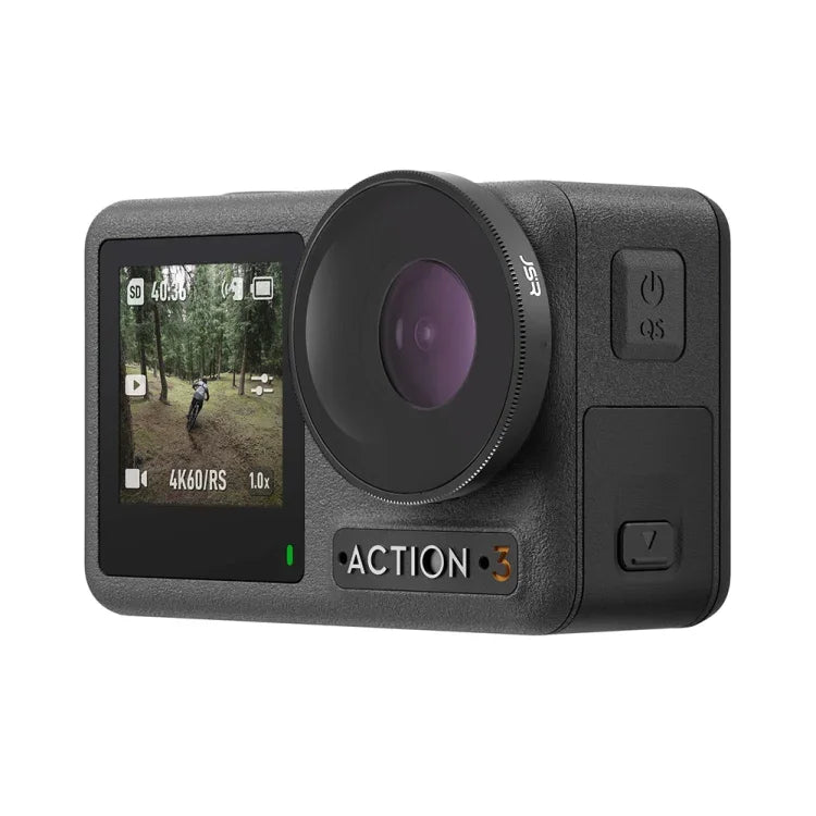 Filtro de Lente JSR 4 em 1 ND8PL / ND16PL / ND32PL / ND64 PL para DJI Osmo Action 3, 4 em 1 NDPL