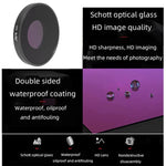 Filtro de Lente JSR 4 em 1 ND8PL / ND16PL / ND32PL / ND64 PL para DJI Osmo Action 3, 4 em 1 NDPL