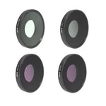Filtro de Lente JSR 4 em 1 UV CPL ND16 ND32 para DJI Osmo Action 3, 4 em 1