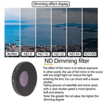 Filtro de Lente JSR 4 em 1 UV CPL ND16 ND32 para DJI Osmo Action 3, 4 em 1