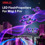 Par de Hélices com Luz LED Colorida e Baixo Ruído STARTRC para DJI Mini 4 Pro / Mavic Mini 3 Pro, Para DJI Mavic Mini 3 Pro