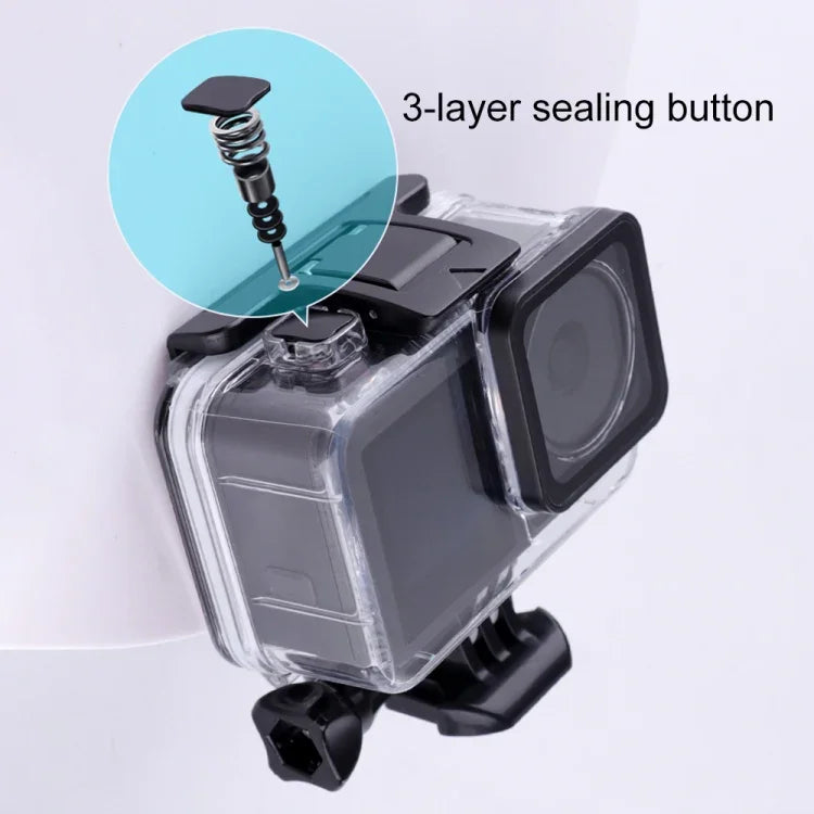 Estojo Subaquático Impermeável com Ecrã Tátil 5m para DJI Osmo Action 3 / 4