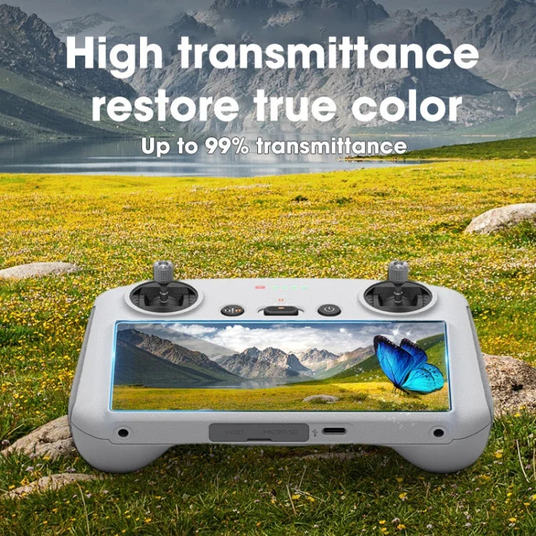 Película de Vidro Temperado à Prova de Explosão para DJI RC, Para DJI RC