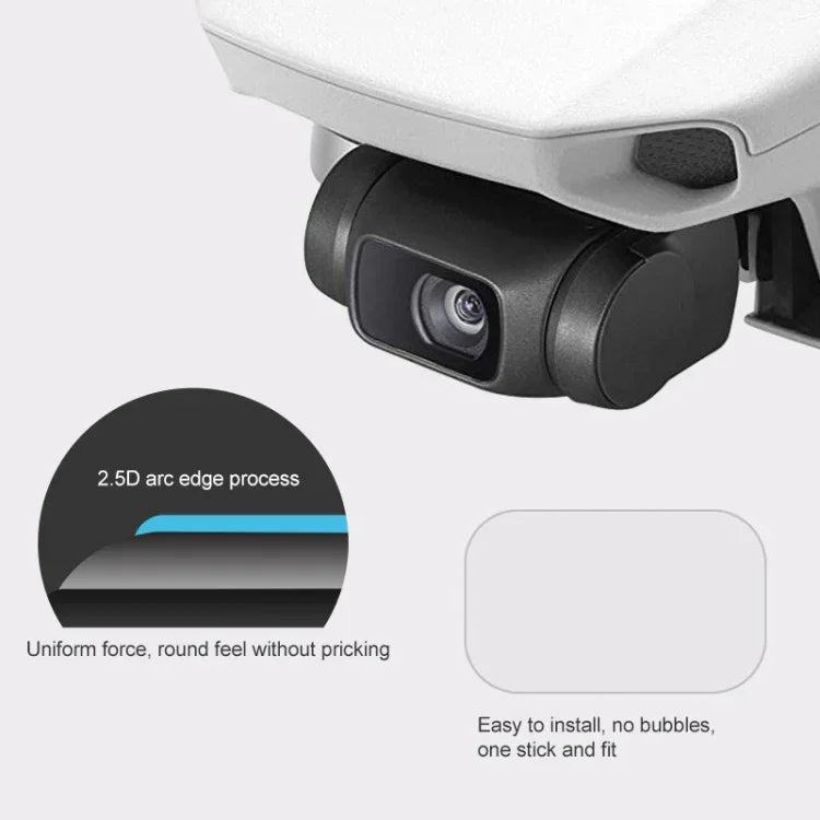 Para DJI Mavic mini Filme de Vidro Temperado à Prova de Explosão para Lente de Drone, Para DJI Mavic mini