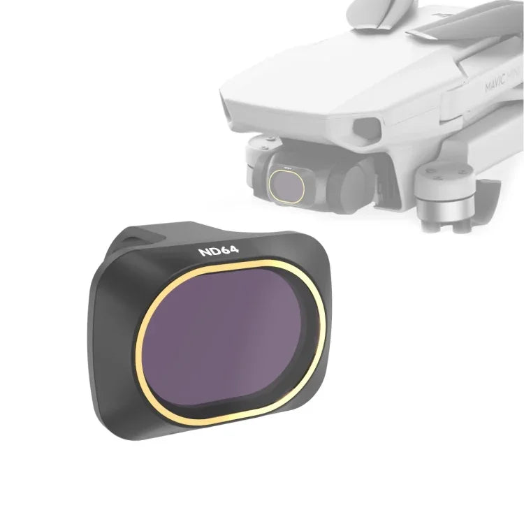 Filtro de Densidade Neutra ND64 JSR Drone para Lente DJI MAVIC Mini, Filtro ND64