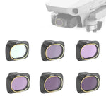 Filtro de Lente 6 em 1 UV + CPL + ND4 + ND8 + ND16 + ND32 para Drone JSR DJI MAVIC mini, UV + CPL + ND4 + ND8 + ND16 + ND32