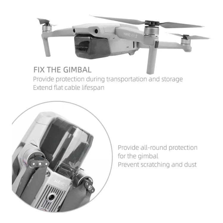 Sunnylife Tampa Protetora para Lente da Câmara DJI Mavic Air 2, Para DJI Mavic Air 2