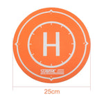 STARTRC Tapete Portátil para Estacionamento e Pouso Rápido para Drone Quadcopter RC para DJI Mavic Mini / Air 2 / Shark, Diâmetro: 25cm, Diâmetro: 25cm