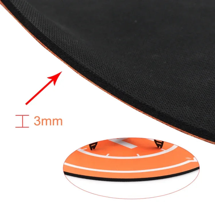 STARTRC Tapete Portátil para Estacionamento e Pouso Rápido para Drone Quadcopter RC para DJI Mavic Mini / Air 2 / Shark, Diâmetro: 25cm, Diâmetro: 25cm