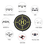 STARTRC Tapete Portátil para Estacionamento e Pouso Rápido para Drone Quadcopter RC para DJI Mavic Mini / Mavic Air 2, Diâmetro: 56cm, Diâmetro: 56cm