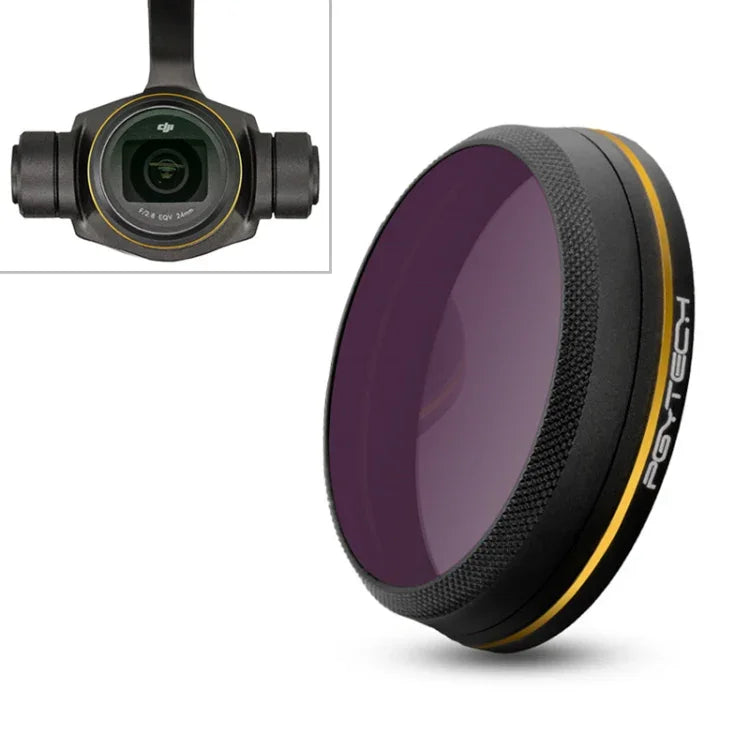 Filtro UV com Borda Dourada PGYTECH X4S-MRC para DJI Inspire 2 / Câmera Gimbal X4S, UV