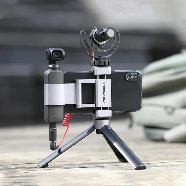 Suporte de Fixação para Telemóvel em Liga de Alumínio PGYTECH P-18C-029 para DJI OSMO Pocket, P-18C-029