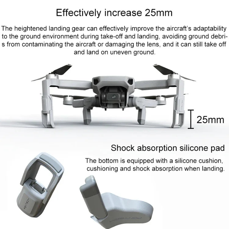 PGYTECH P-12A-012 Extensões Portáteis Elevadas para Trem de Pouso para DJI Mavic Mini